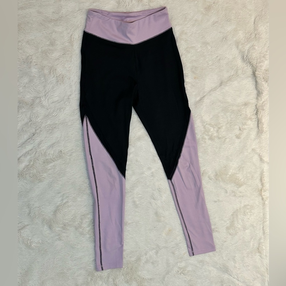 Soho New York & Company black and purple legging